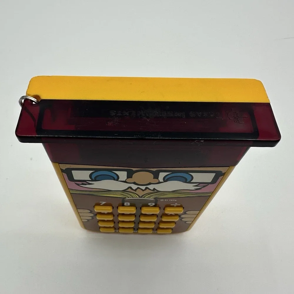 Vtg 1976 Texas Instruments Little Professor Electronic Math Calculator Game Toy